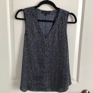 Sweet Banana Republic Navy and White Blouse.